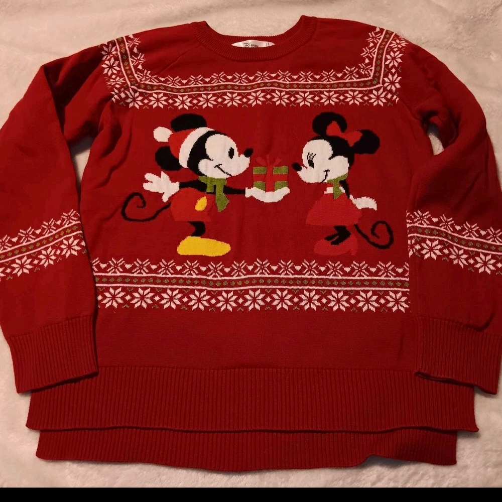 Disney Store Christmas Sweater